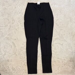 Express Gray/Black Knit Leggings - XS